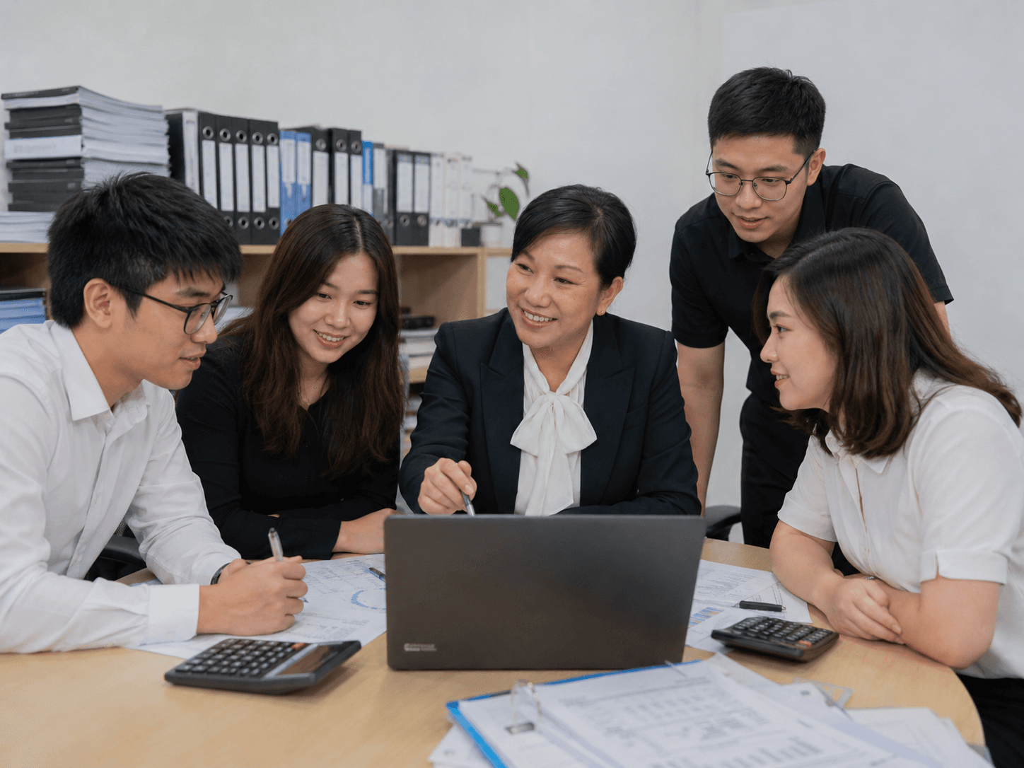 Rengo team in working session, Singapore